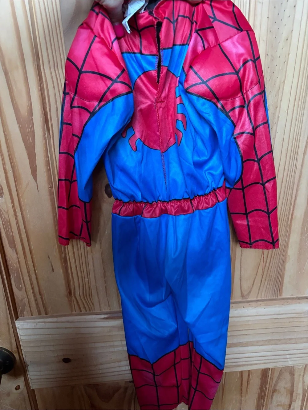 Rubie's Red & Blue Spiderman Superhero Jumpsuit. No mask